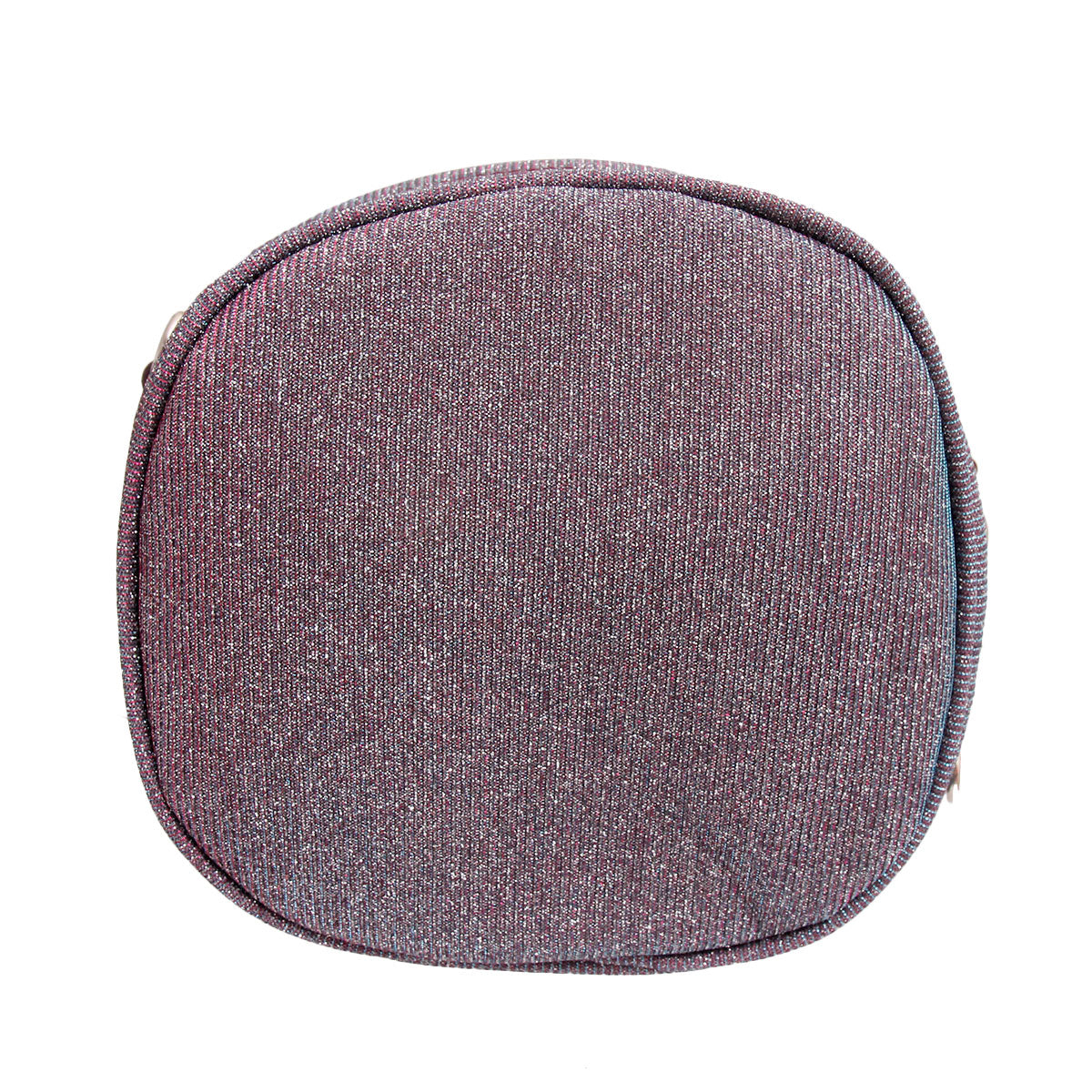 Purple Metallic Circle Crossbody