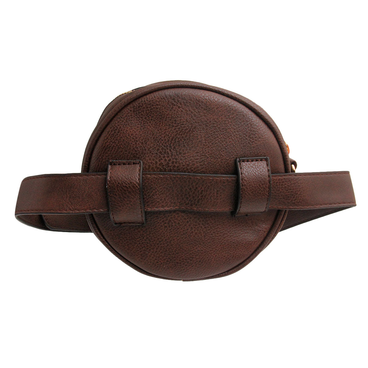 Bronze Glitter Circle Crossbody Fanny