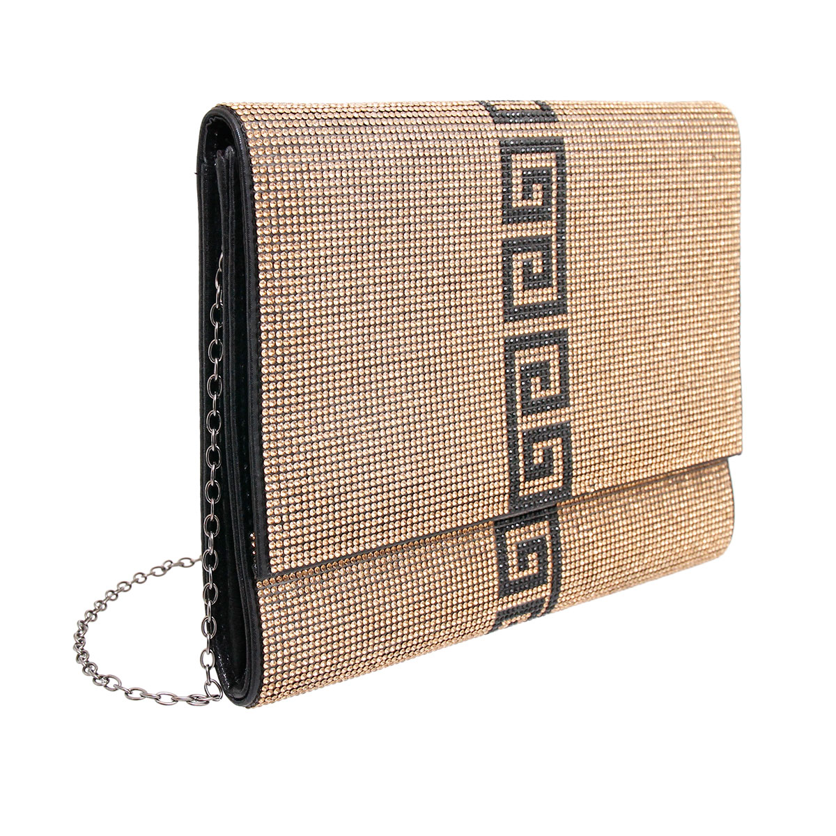 Designer Style Gold Clutch