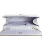 Silver Rainbow Flap Clutch