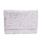 Silver Crystal Clutch