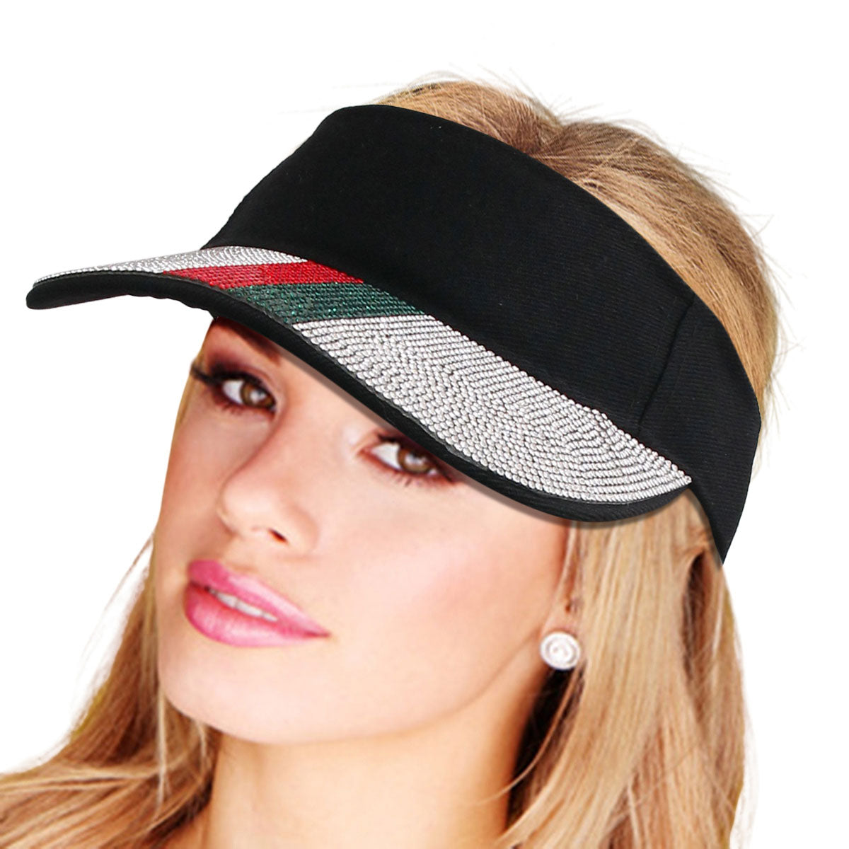 Designer Style Black Visor