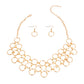 Gold Ring Collar Choker