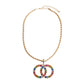 Rope Chain Multi Color Designer Necklace