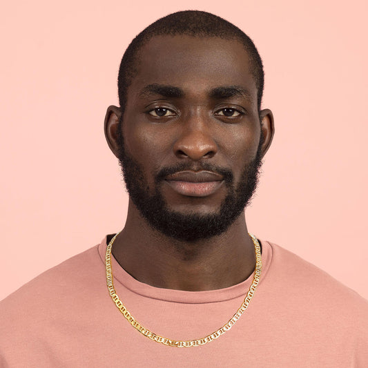 Mens Gold Mariner Chain