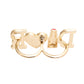 Red Dior 2 Finger Ring