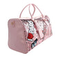 Pink Sequin Power Duffel Bag