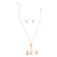 Gold Interchangable Love Charm Necklace