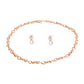 Gold Infinity Link Necklace