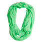Bright Green Infinity Scarf
