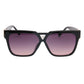 Louis Vuitton Style Trillion Crystal Pink Lens Sunglasses