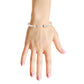 Blue Rope Cable Bangle