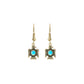 Burnished Gold Thunderbird Earrings