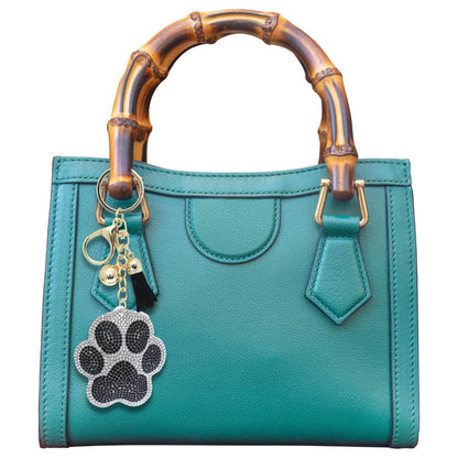 Black Paw Keychain Bag Charm