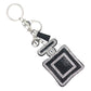 Black Perfume Bottle Keychain Bag Charm