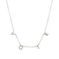 Gold VOTE Station Necklace