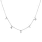 FAITH Station Silver Necklace