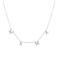 Silver MAMA Station Necklace