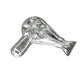 Silver Hair Dryer Brooch
