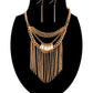 Metal Drop Necklace Set