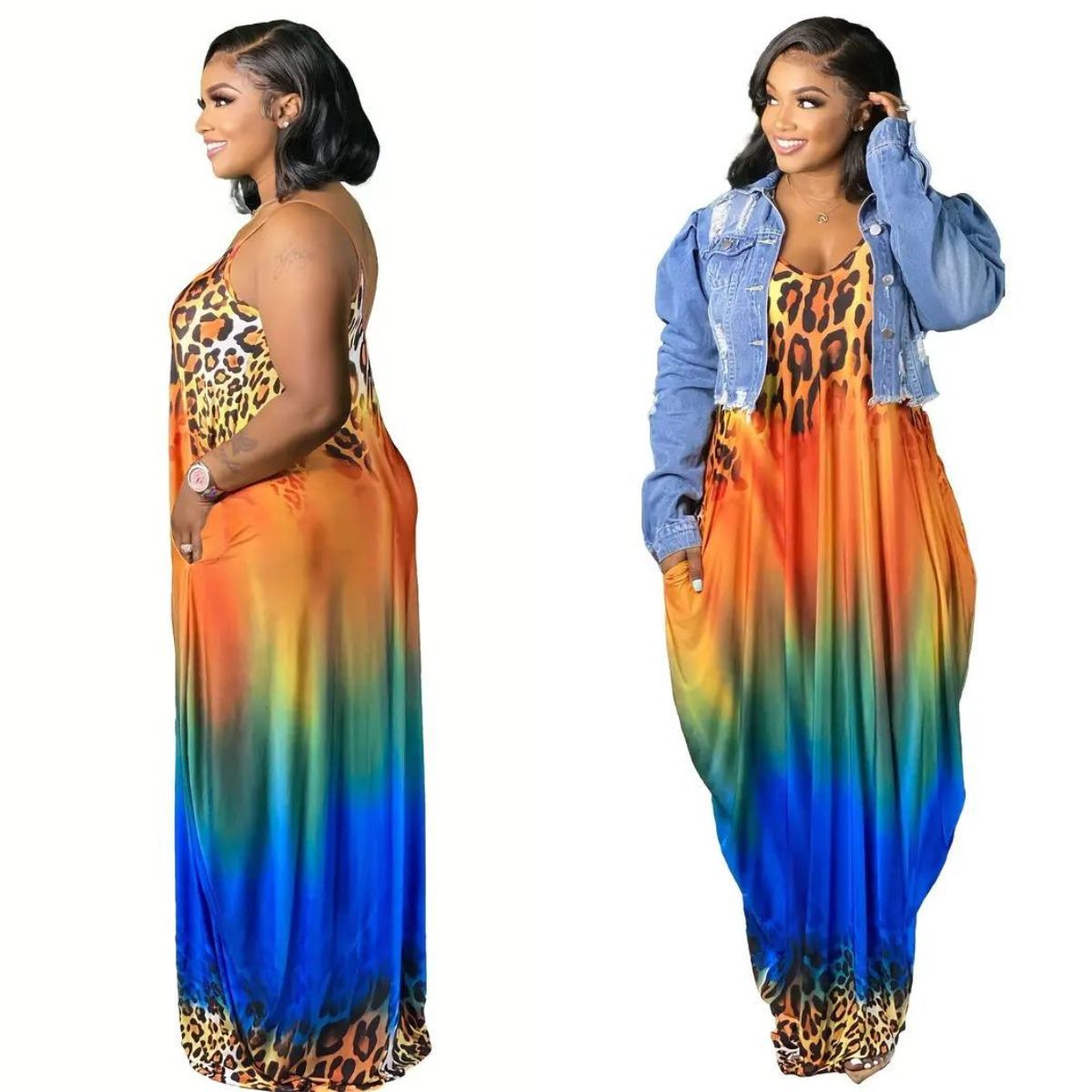 Ombre 3XL Cami Dress