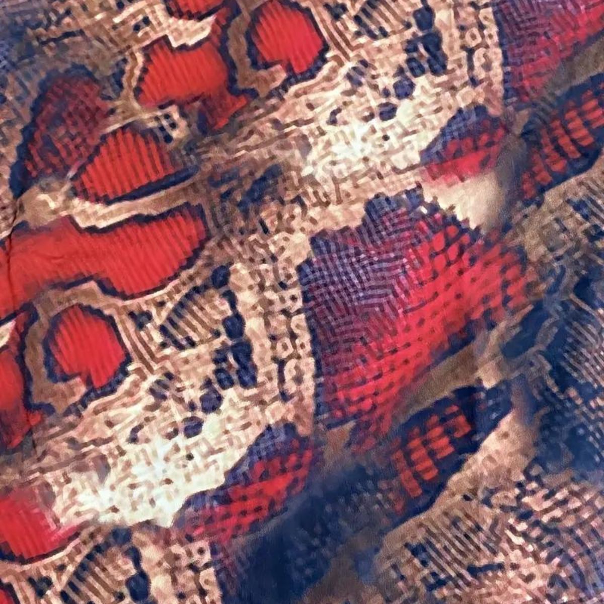 Snake Print 4XL Bodycon Dress