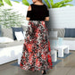 Red Leopard 2XL Maxi Dress