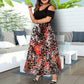 Red Leopard 5XL Maxi Dress