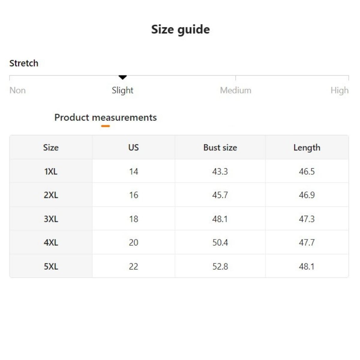 Coral Stripe 4XL Tunic Dress