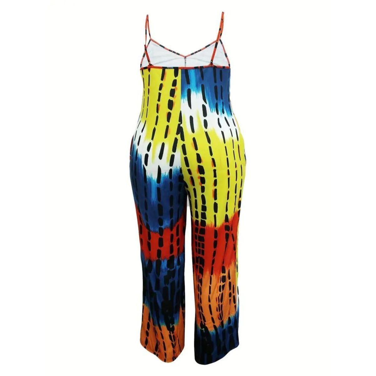 Rainbow Tie Dye 2XL Jumpsuit