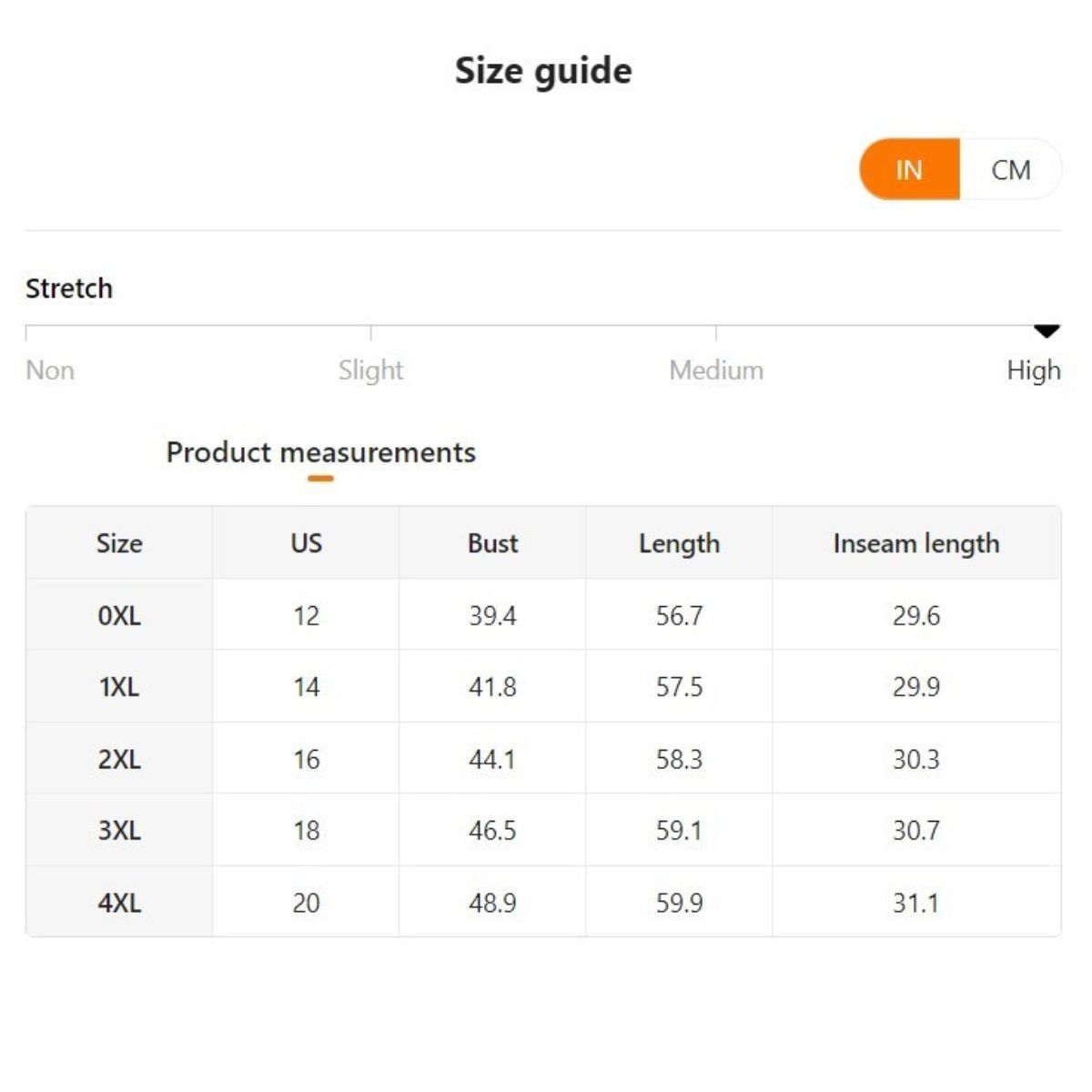 Rainbow 3XL Vogue Jumpsuit