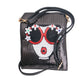 Black Sequin Face Crossbody