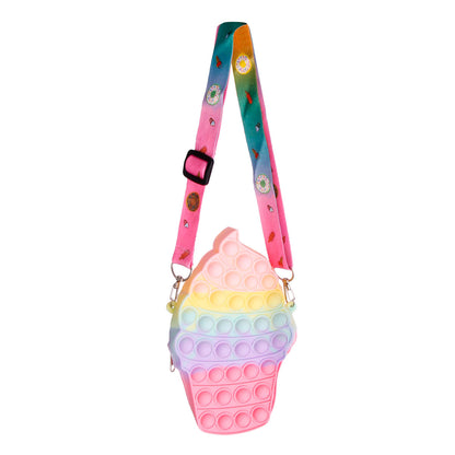 Pastel Ice Cream Bubble Pop Pouch