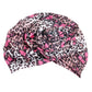 Pink Butterfly Leopard Turban