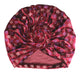 Burgundy Velvet Designer Twist Turban