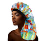 Blue Tribal Dreadlocks Braid Bonnet