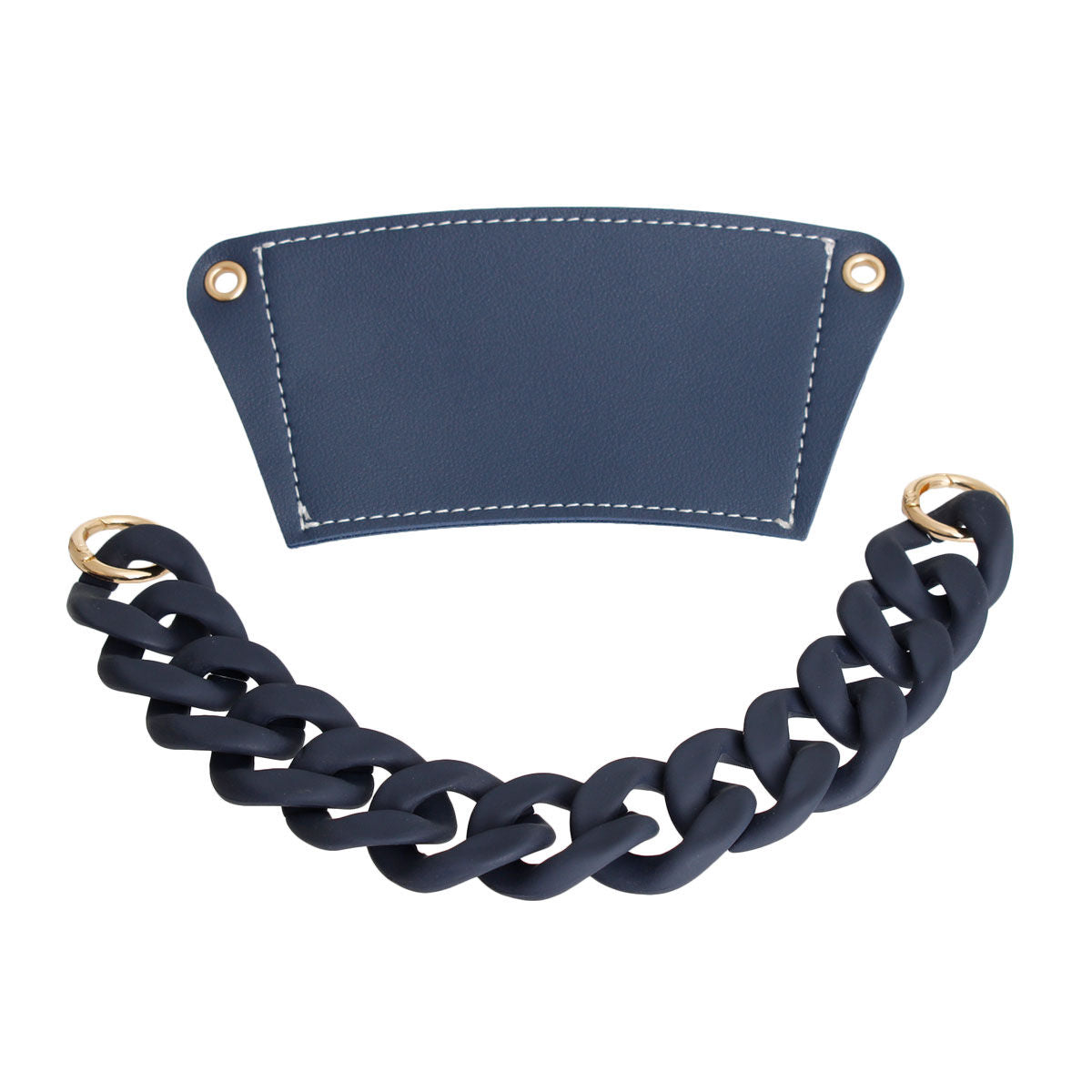 Luxury Navy Sleeve Cup Holder