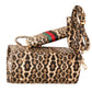 Leopard Bee Boxy Satchel Designer Set