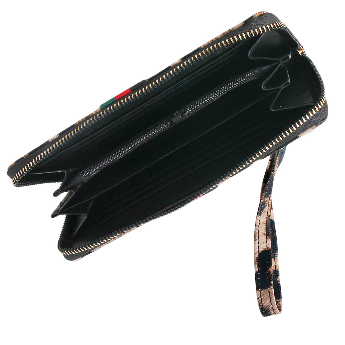 Designer Style Leopard Bee Wallet