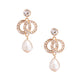 Designer Styled Drop Pearl Earrings