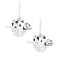 Black Cowgirl Disco Ball Earrings