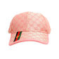 Designer Print Pink Baseball Cap