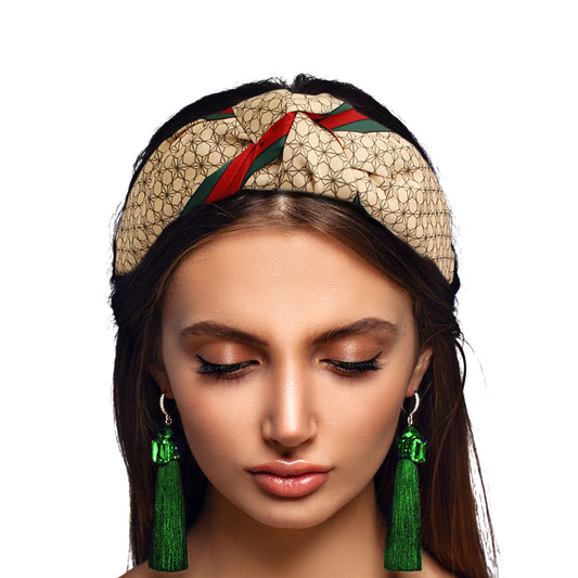 Gold Designer Star Knot Headband