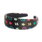 Black Padded LV Design Headband