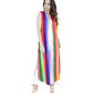 Rainbow Serape Long Vest